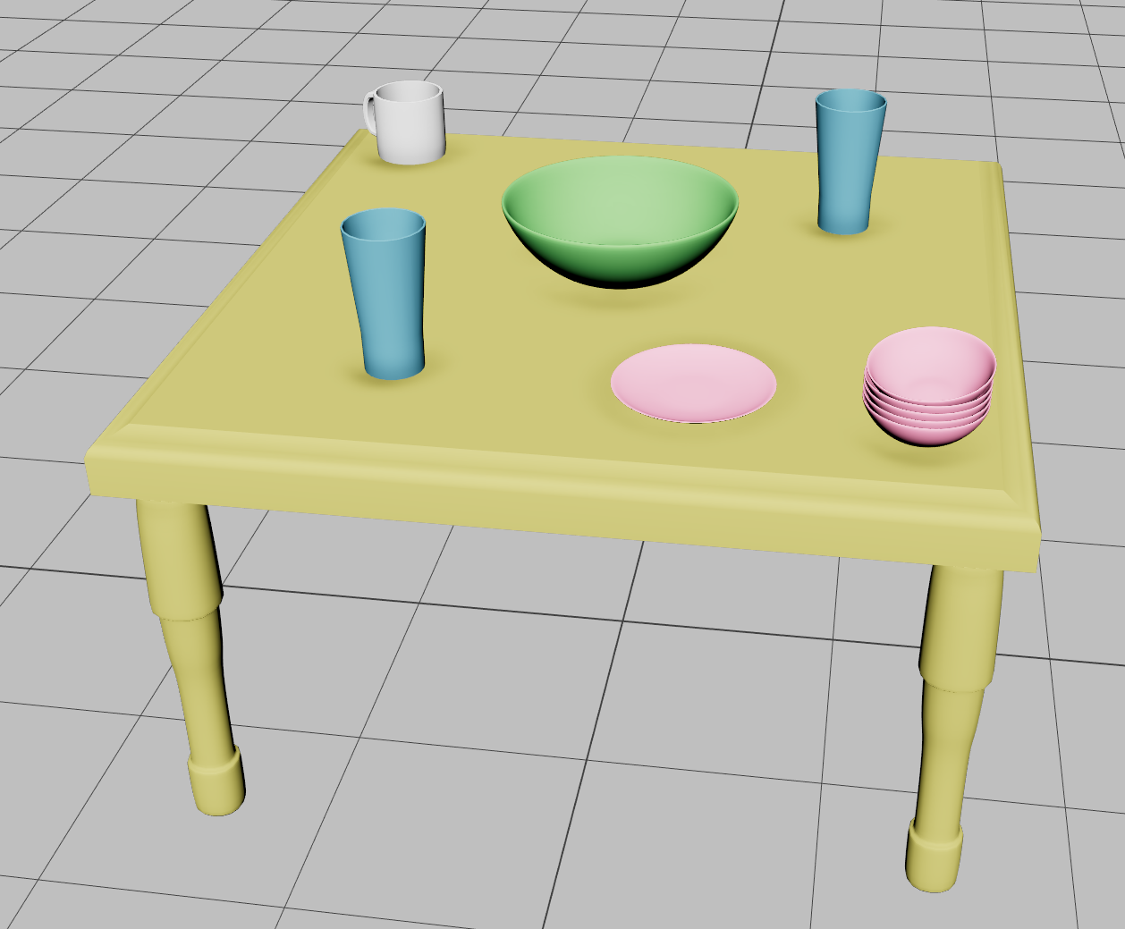Table Unlit